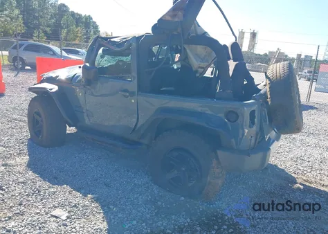 2015 Jeep Wrangler Sport из США, поврежденный, VIN 1C4AJWAG9FL553446